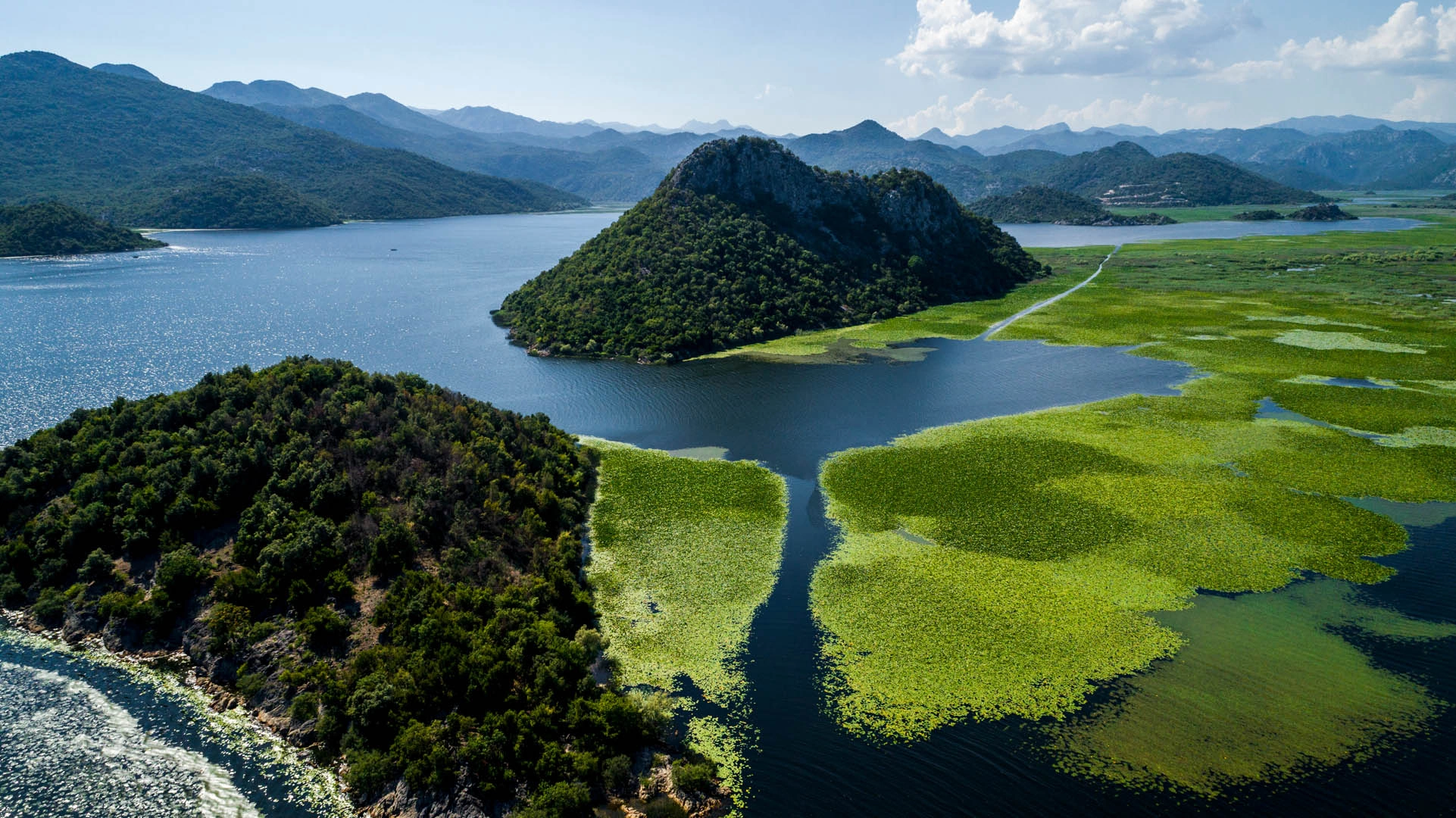 Shkodër – vue sur le lac