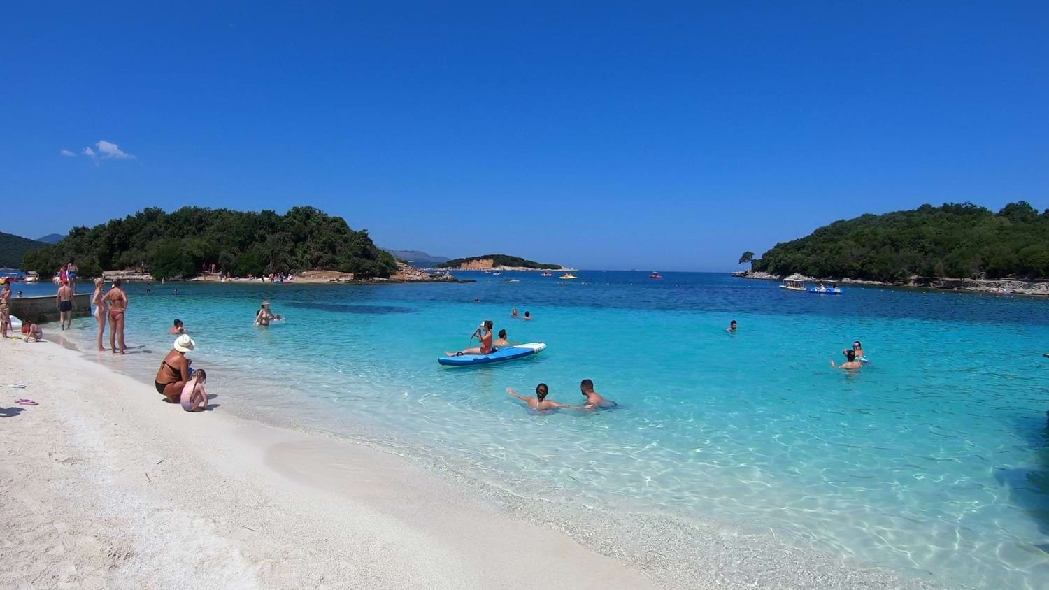 Ksamil – plage et îlots