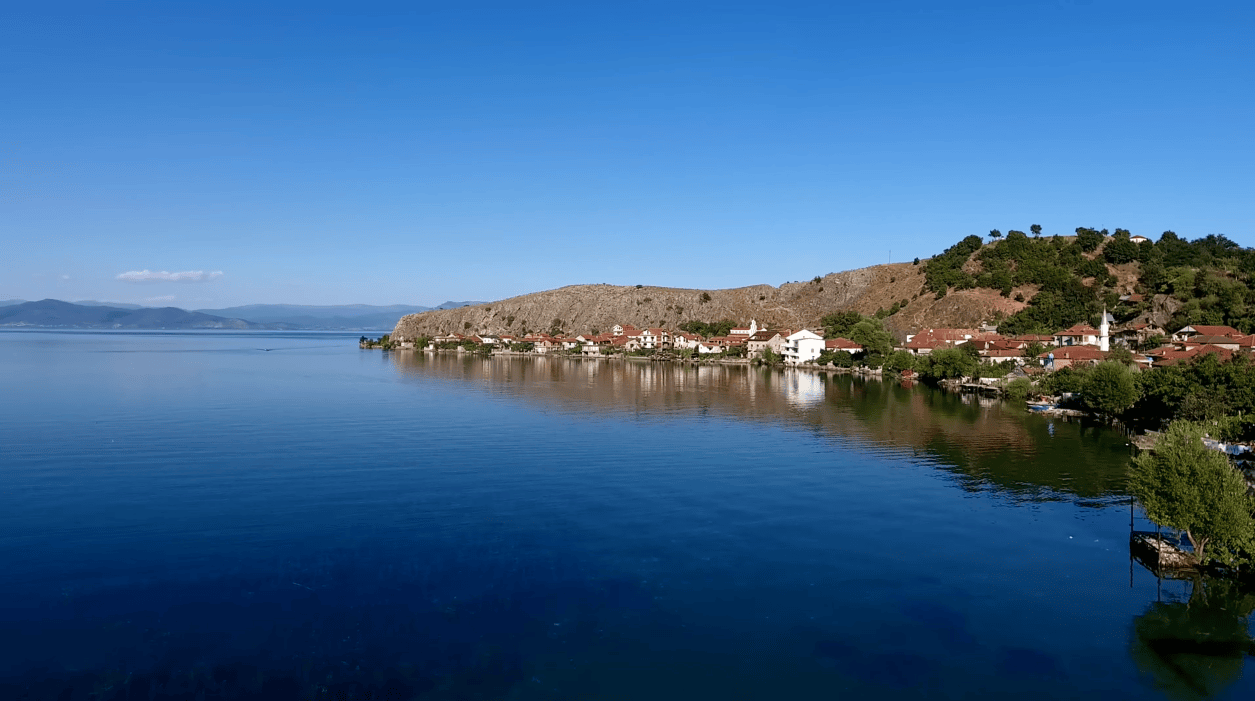 Lin – village au bord du lac Ohrid