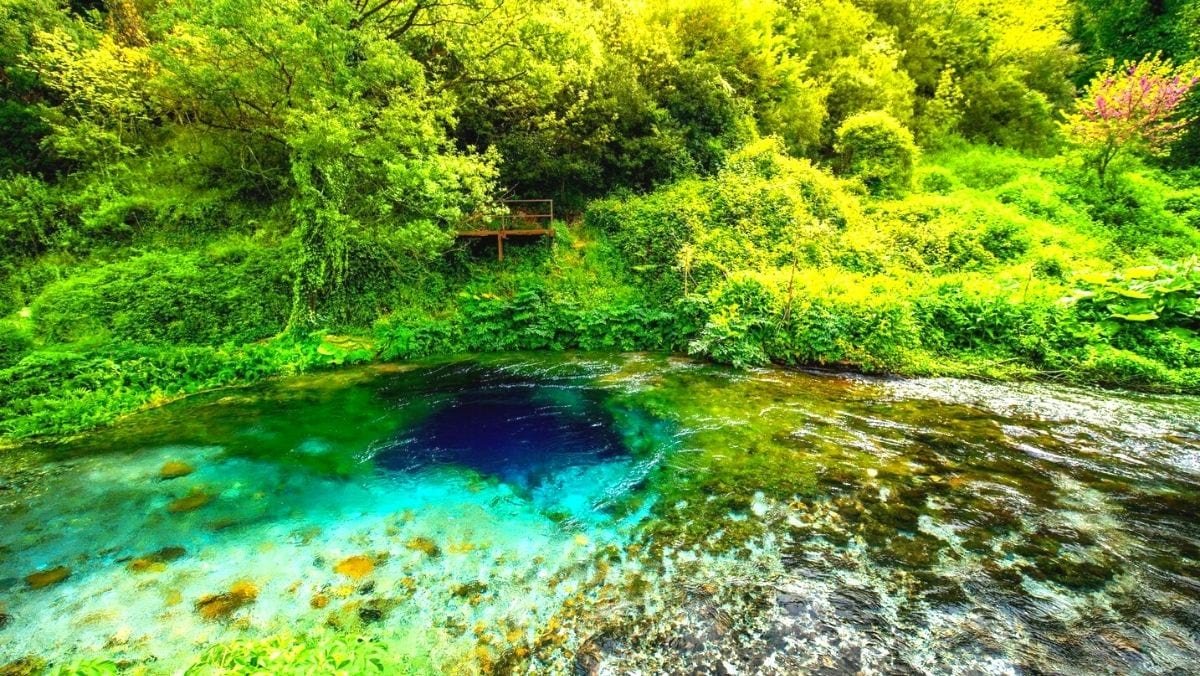 Œil Bleu – source karstique