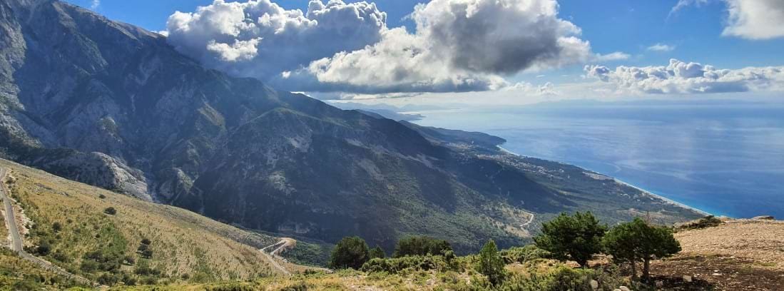 Llogara – vue panoramique