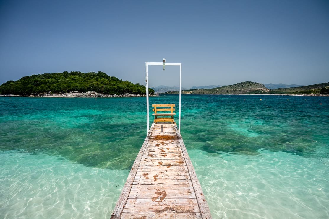 Ksamil – plage et îlots