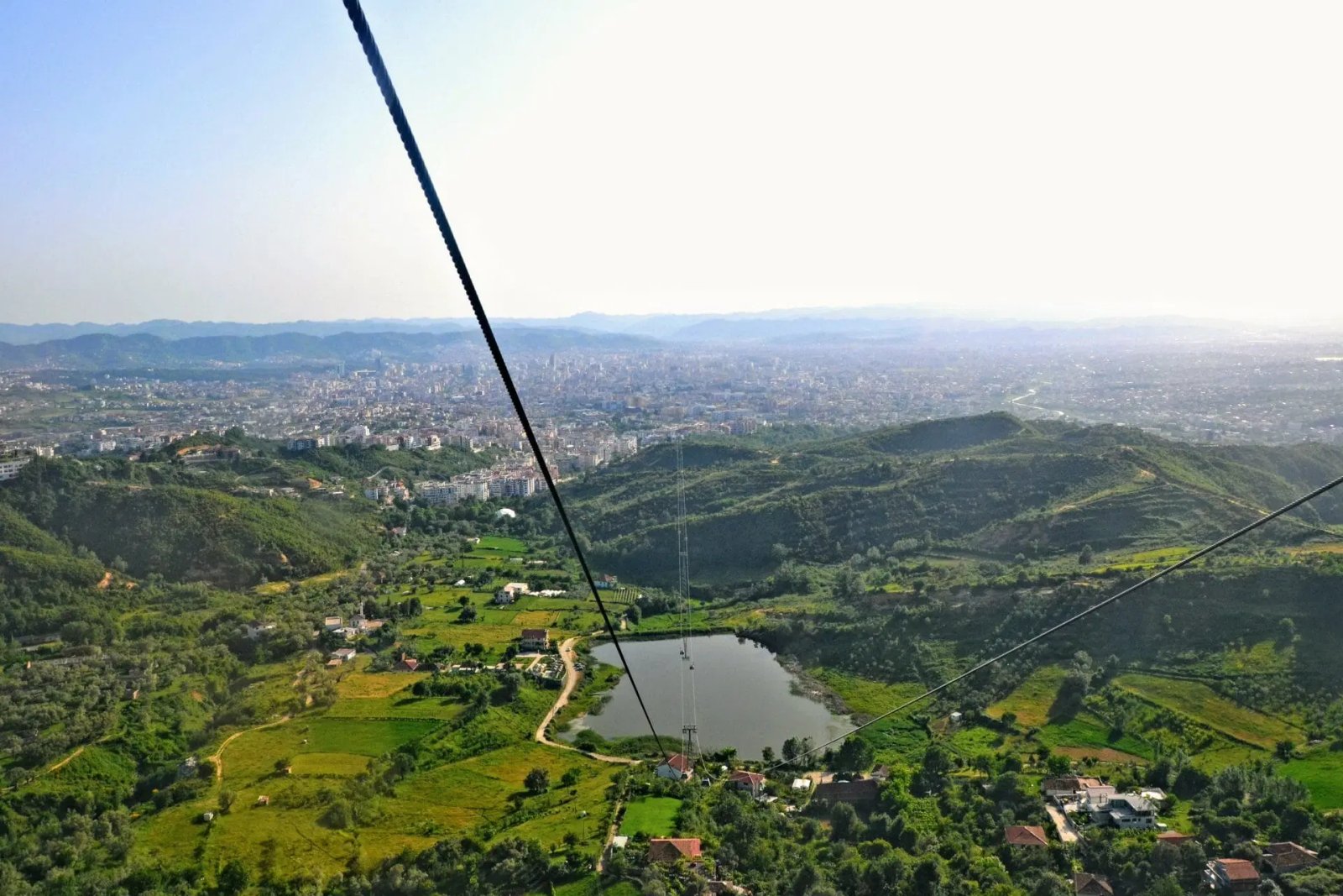 Berat depuis la colline